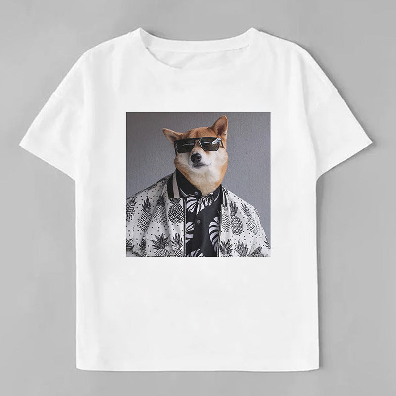 European and American T-shirt