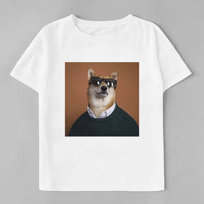 European and American T-shirt