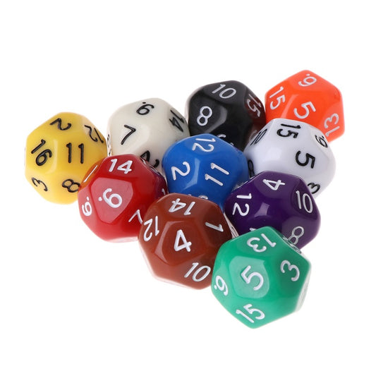 16-Multi sided Counting Dice Toy Game
