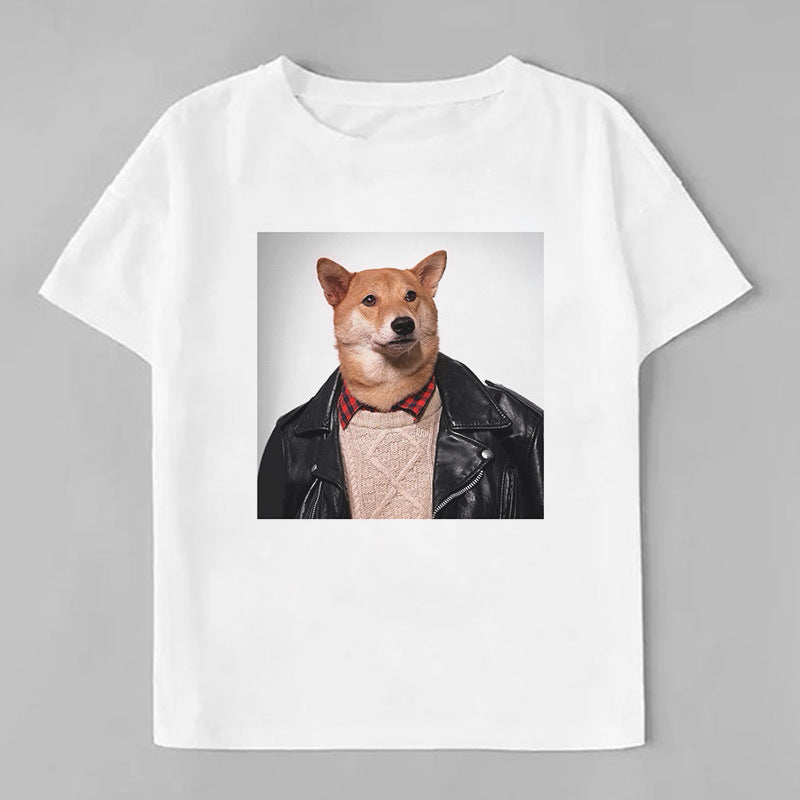 European and American T-shirt