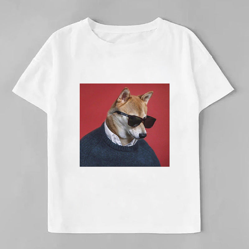 European and American T-shirt