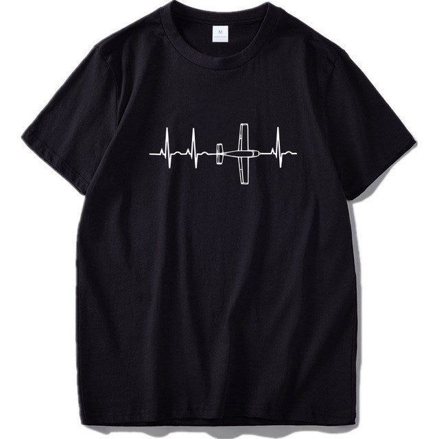 Cartoon Solid Mens Slim T-Shirt
