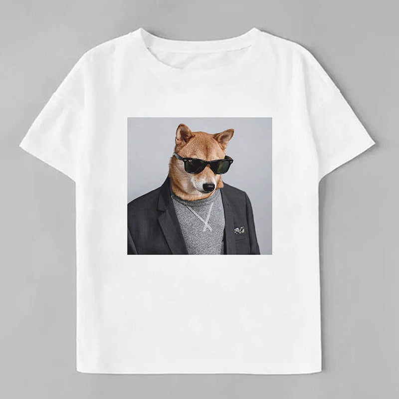 European and American T-shirt