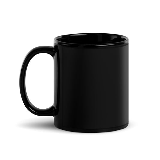 Black Glossy Chance Mug