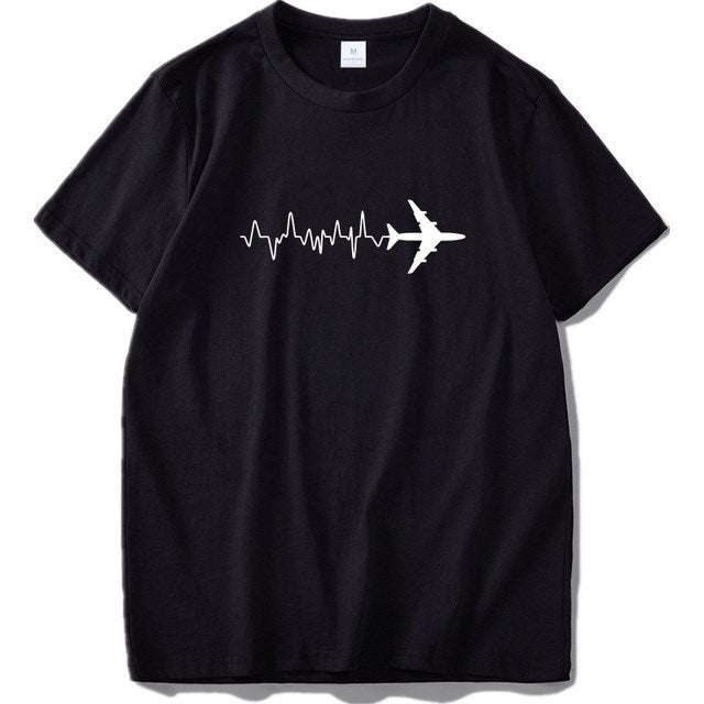 Cartoon Solid Mens Slim T-Shirt
