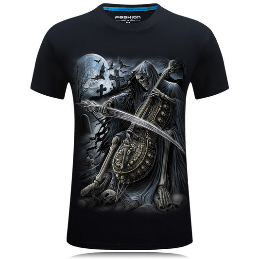 Men's short sleeved 3D T-shirt