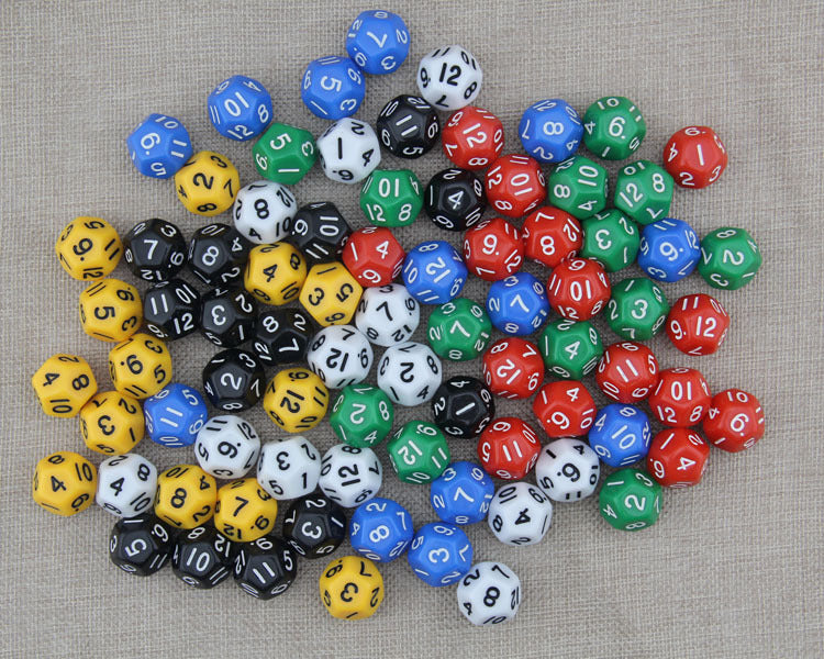 16-Multi sided Counting Dice Toy Game