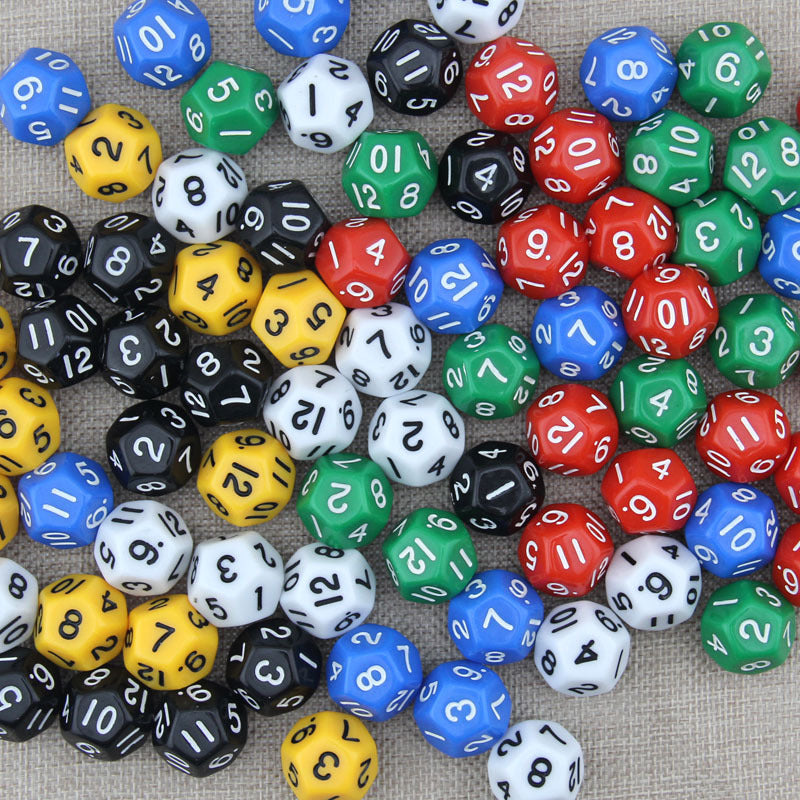 16-Multi sided Counting Dice Toy Game