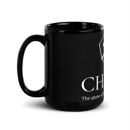 Black Glossy Chance Mug